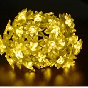 Solar Christmas lights (4 pack of stri) warm white